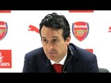Arsenal 1-0 Huddersfield - Unai Emery Embargoed Post Match Press Conference - Premier League