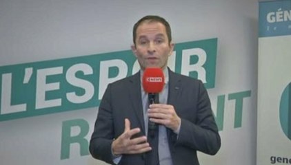 Benoît Hamon :  "la lutte paie"