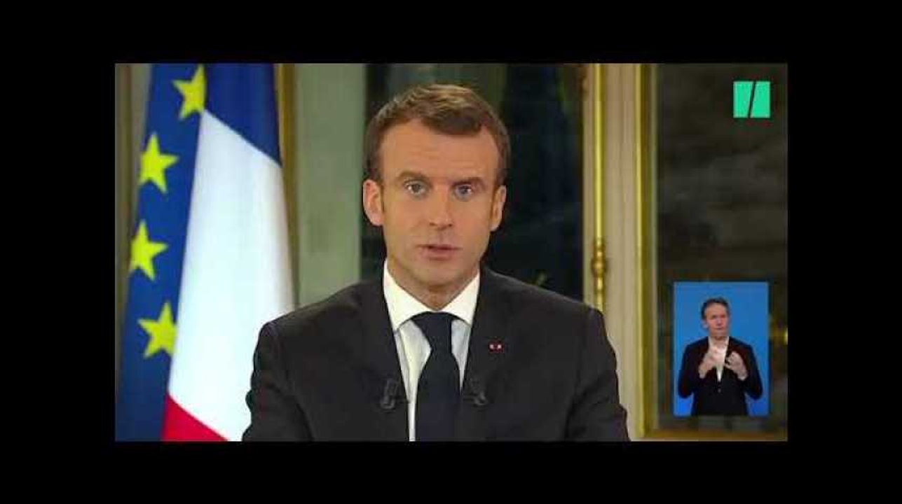 Les 4 annonces principales de Macron pendant son allocution