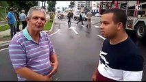 Entrevista com motorista envolvido no acidente na SImão Nader