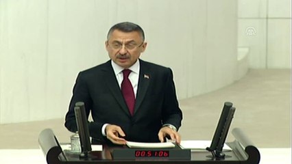 Cumhurbaşkanı Yardımcısı Oktay: 'Ekonomimize yönelik tehditler bertaraf edilmiştir' - TBMM