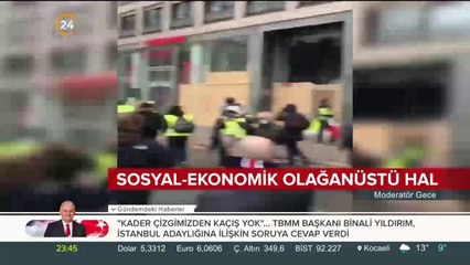 Macron'dan beklenen açıklama