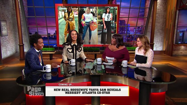.@itstanyatime is taking over #PageSixTV! She's spilling the tea on the new season of #RealHousewivesofAtlanta, revealing her messiest co-star and so much more!