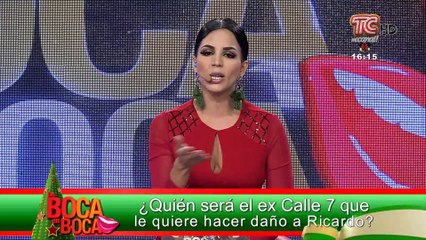 ¿Quién será el ex Calle 7 que le quiere hacer daño a Ricardo Delgado?