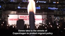 Denmark: Protest against plans to move migrants to island