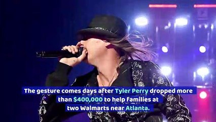 Kid Rock Pays off Walmart Layaways for 350 Families