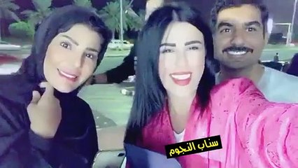 نور الشيخ مع زوجها خالد الشاعر في آخر يوم تصوير