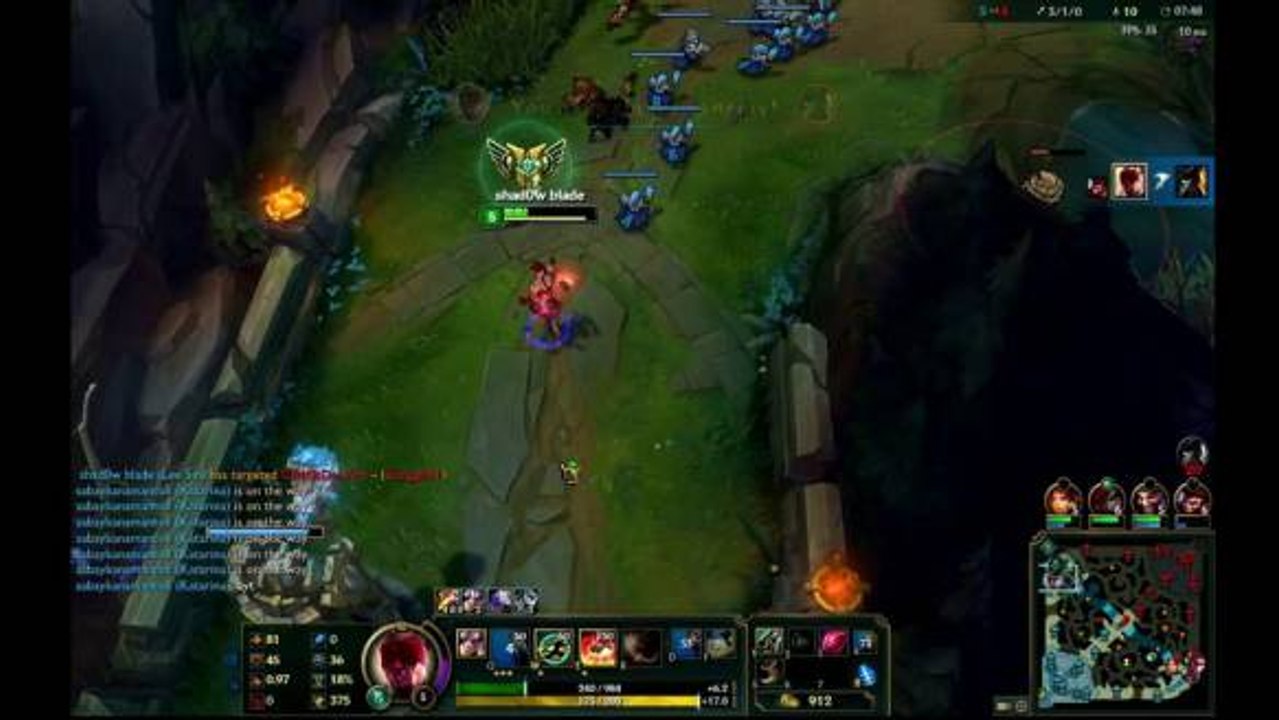 shad0w blade lee sin montage