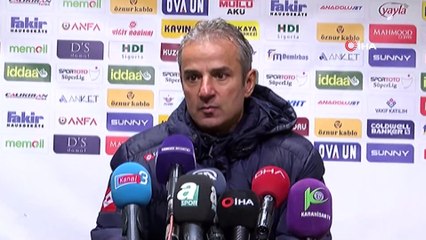 İsmail Kartal: 'Net gol pozisyonlarımız yoktu'