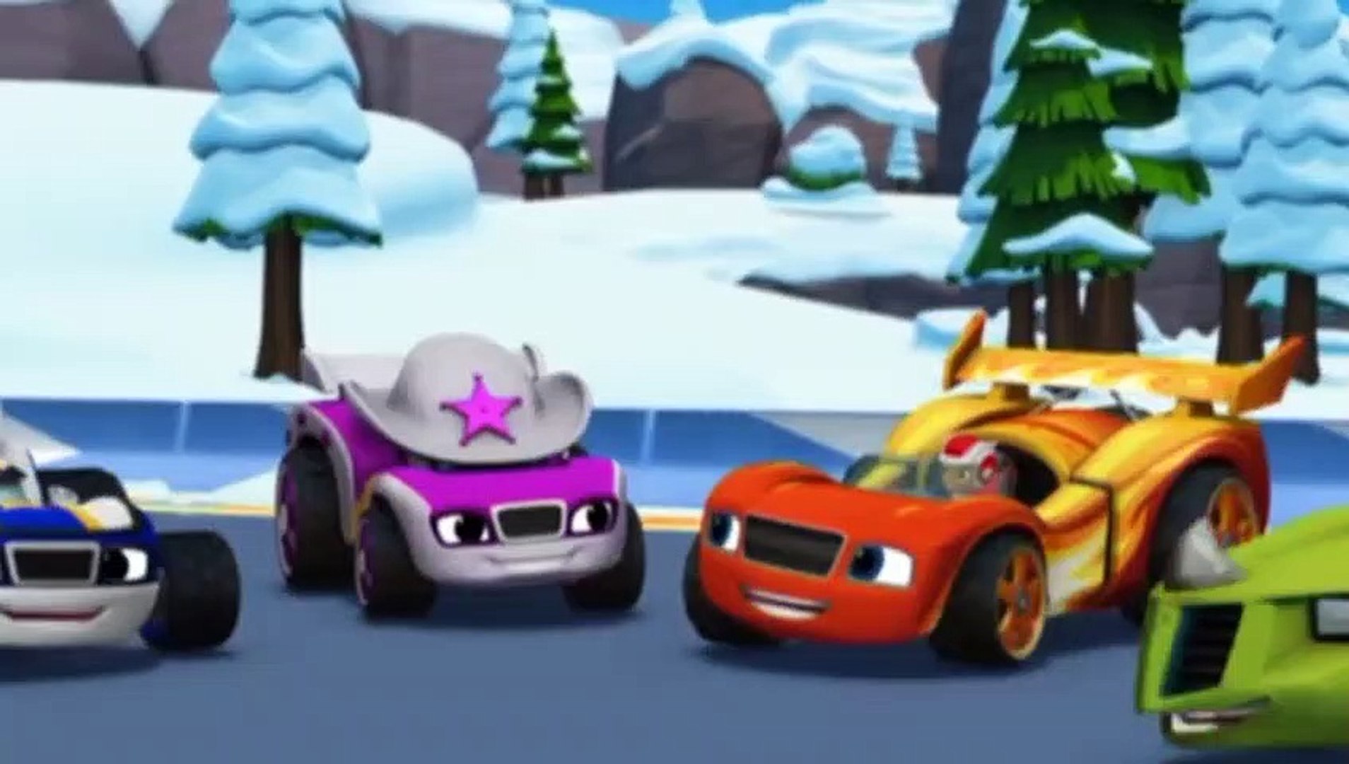 blaze and the monster machines polar pals