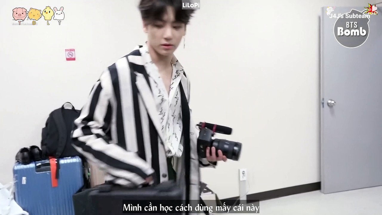 [Vietsub] [BANGTAN BOMB] JK is trying new filming stuff - BTS (방탄소년단)