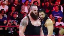 Roman Reigns ,Braun Strowman Vs Kevin Owens And Sami Zayn Full Match