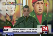 Venezuela: Maduro asegura que Estados Unidos planea golpe de estado