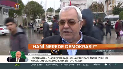 Vatandaş 24 TV'ye cevapladı