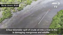 Oil thieves cause damaging spill in Guanabara Bay