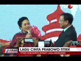 Titiek Nyanyi Lagu Romantis Bareng Prabowo