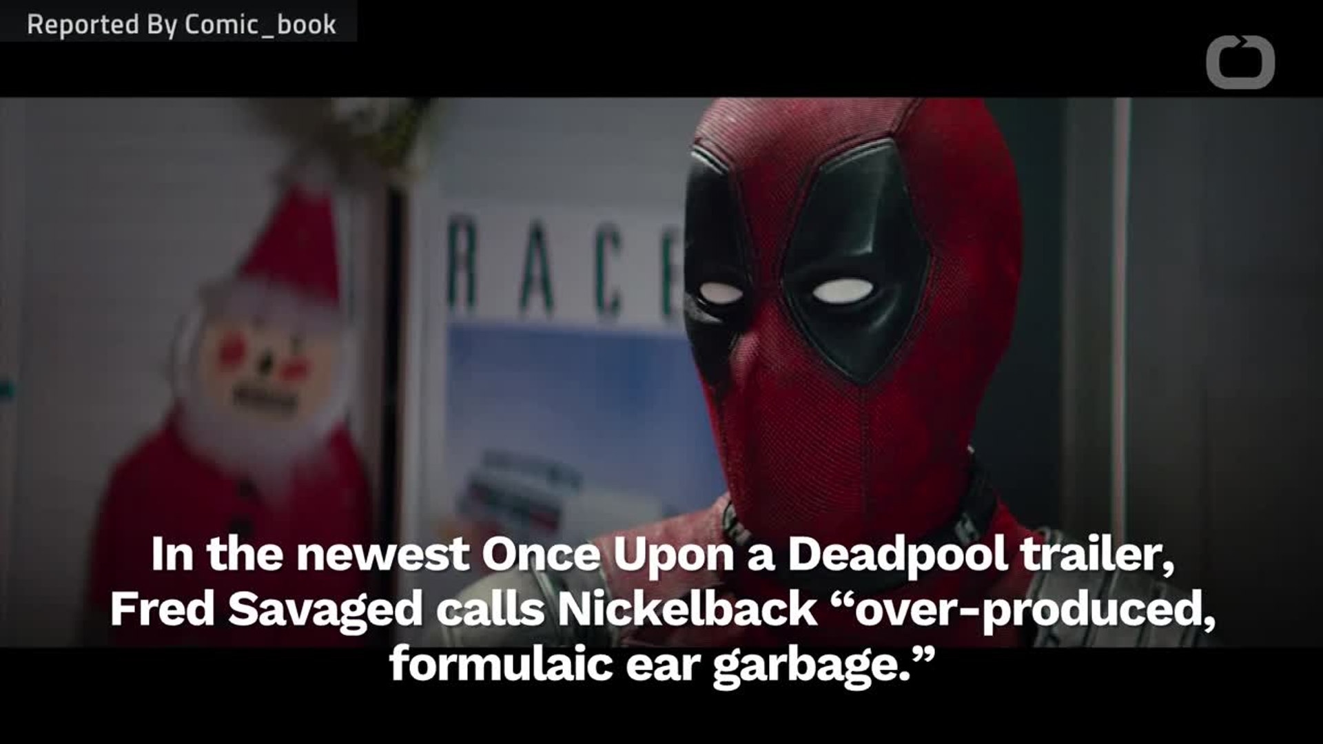 Nickelback Responds To New Once Upon A Deadpool Trailer