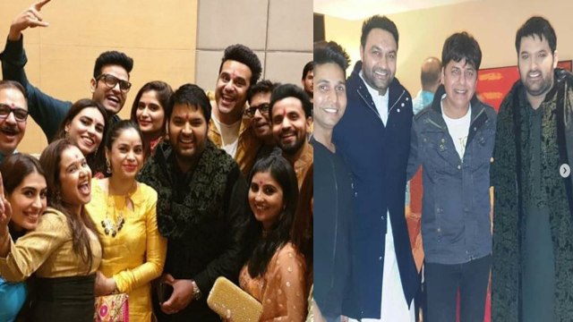 Kapil Sharma Wedding: Krushna Abhishek & Sumona Chakravarti attend pre-wedding festive | FilmiBeat