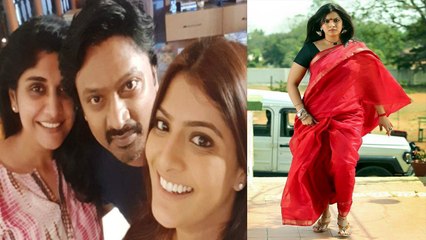 செய்யக்கூடாத காரியங்களை செய்யும் வரலக்ஷ்மி - வைரல் வீடியோ