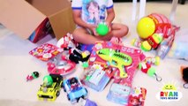 Ryan finds Secret Treasure Chest with Surprise Toys in swimming pool!!!!