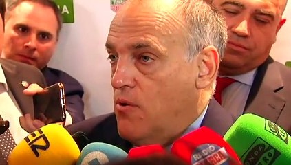 El Barça deja solo a Tebas con el partido de Miami