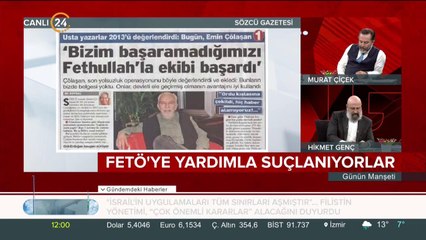 FETÖ'ye yardımla suçlanıyor