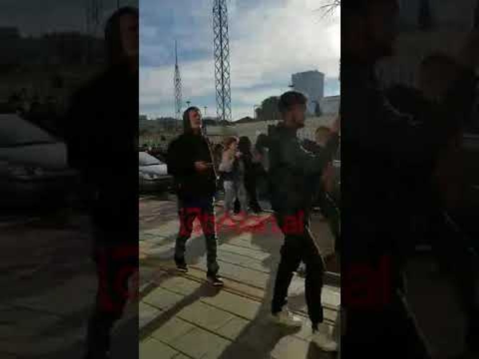 Protesta e studenteve ne Tirane