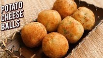 Cheesy Potato Balls - Quick & Easy Cheesy Snack Recipe - Cheese Ball Recipe - Bhumika