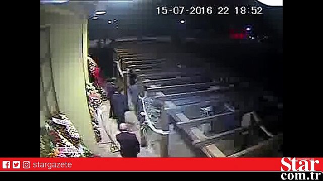 Jandarma eski Genel Komutanı Mendi’nin kaçırılma anı güvenlik kamerasında