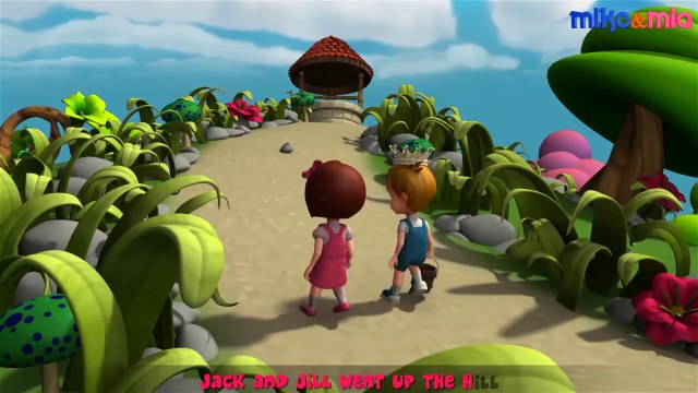 Jack and Jill Went Up The Hill Nursery Rhymes and English Nursery Rhymes Songs for Children with lyrics by HD Nursery Rhymes