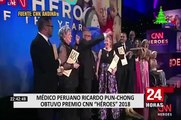 Vecinos destacaron labor del Dr. Ricardo Pun-Chong, ganador del premio CNN Héroes 2018