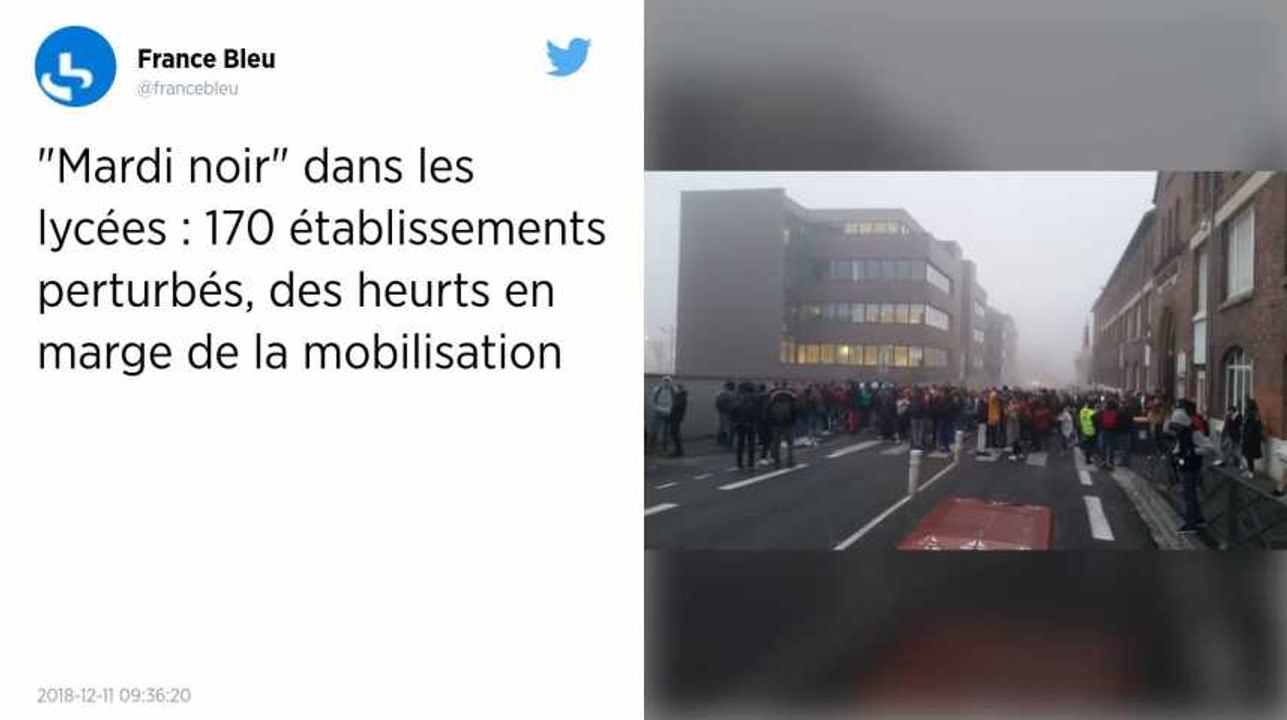 "Mardi noir" dans les lycées : le point région par région