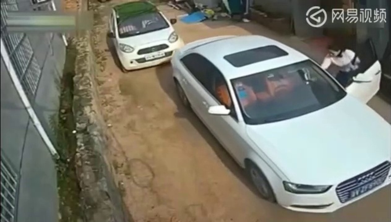 When oblivious driver forgets to set parking brake