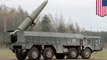 US threatens to withdraw from the INF treaty over Russian cheating