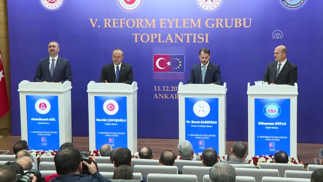 Albayrak: 'AB ile işbirliğimizi daha ileri bir noktaya taşımaya gayret ediyoruz' - ANKARA