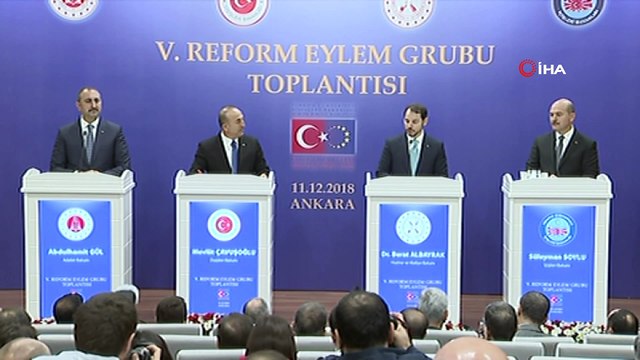 Hazine ve Maliye Bakanı Albayrak: 'AB ile işbirliğini artırma çerçevesinde bizim için en önemli konulardan bir tanesi Gümrük Birliği'nin güncellenmesi hepimizin malumu. AB'deki bu konuyu domine eden baş ekonomilerden sayacağımız çok yoğun di