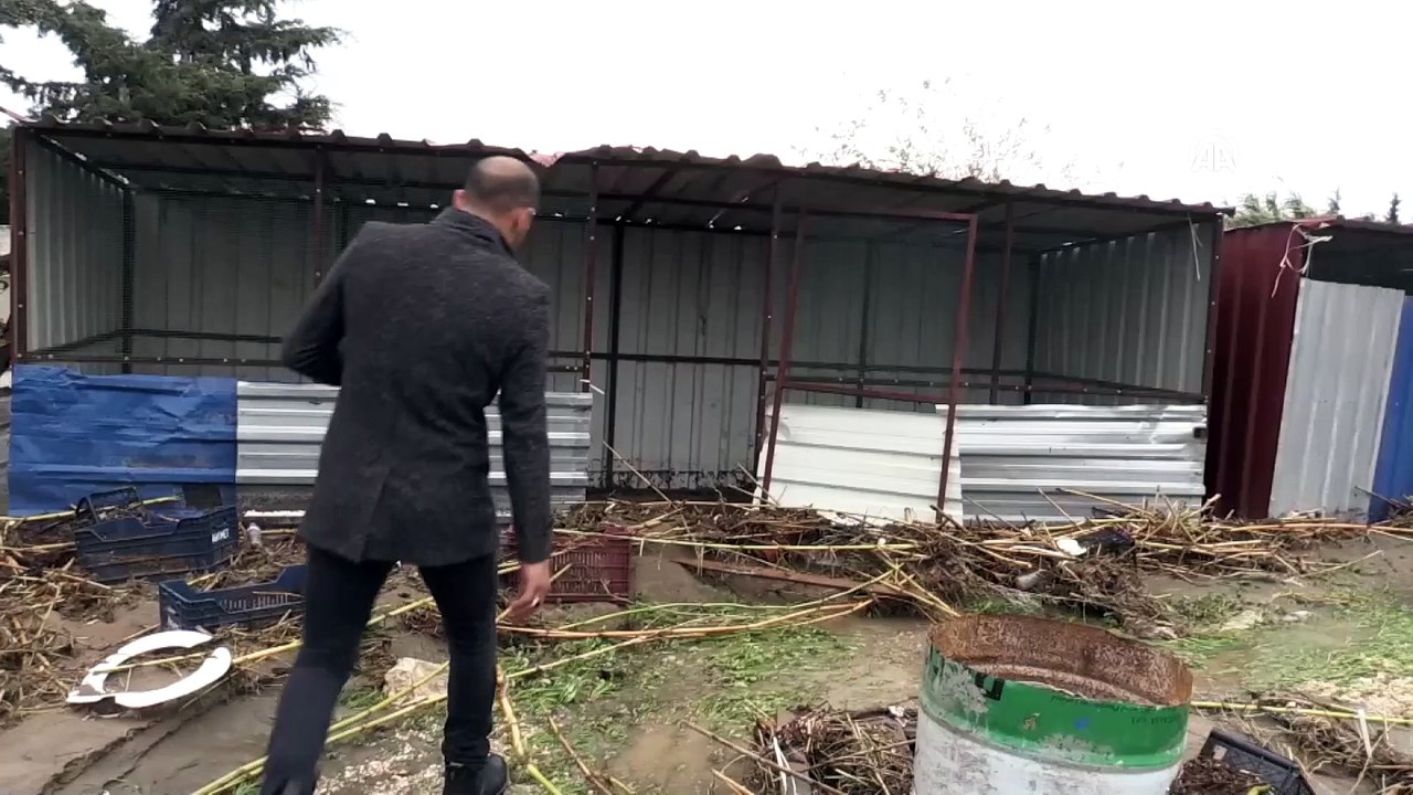 Hatay'da şiddetli yağış
