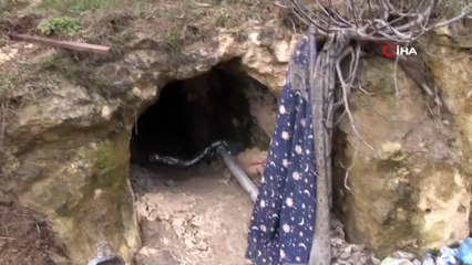 Başakşehir’de definecilerin talan ettiği 2000 yıllık kral mezarı görüntülendi