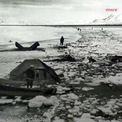 Roald Amundsen llega al Polo Sur