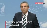 CHP'den Mansur Yavaş açıklaması