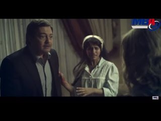 !شاهد رد فعل احمد زاهر لما مراته ضربت الخدامه و فتحت دماغها