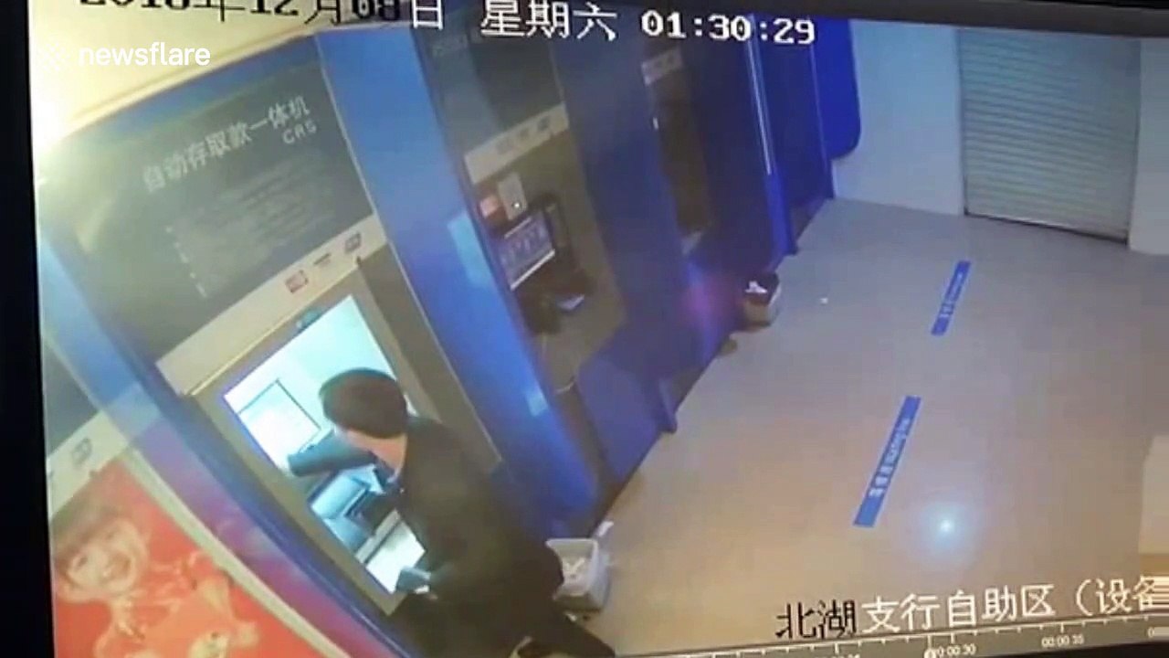 Alleged drunk man destroys ATM machines after bank card was swallowed