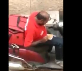 FOOD டெலிவரி பாய் செய்த வேலை- வீடியோ