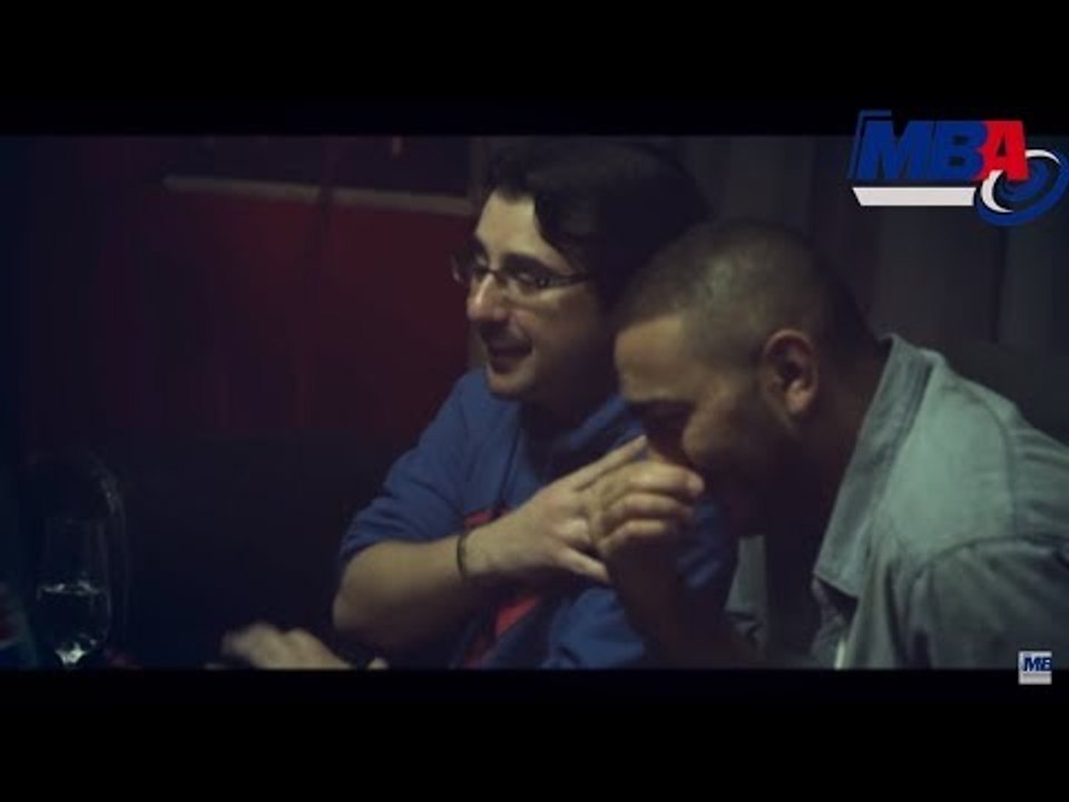 تامر حسني يشتغل اصدقائه و يعمل صوت بنت في مشهد يموت من الضحك