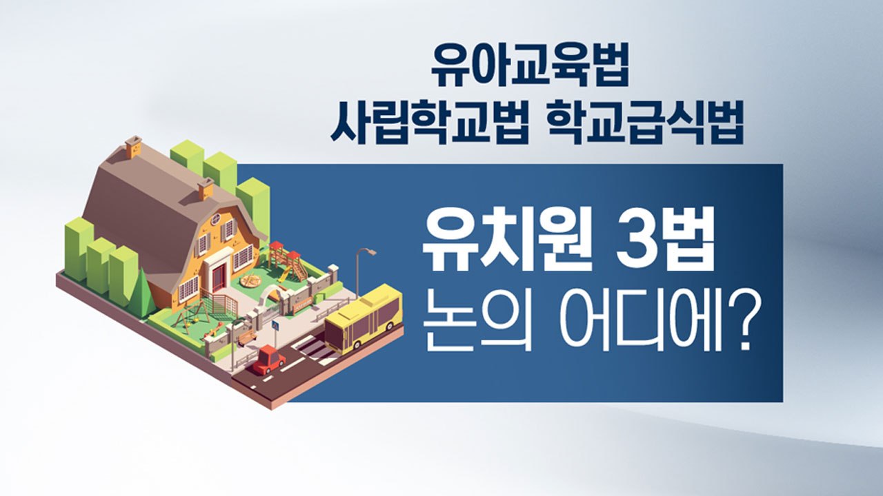 "유치원 3법 패스트트랙"..."한유총 깜짝 놀랄 것" / YTN