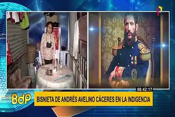 Bisnieta de Andrés Avelino Cáceres pide se le restituya pensión del Congreso