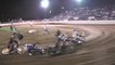 Motorcyclists Collide into Each Other at the Beginning of Race