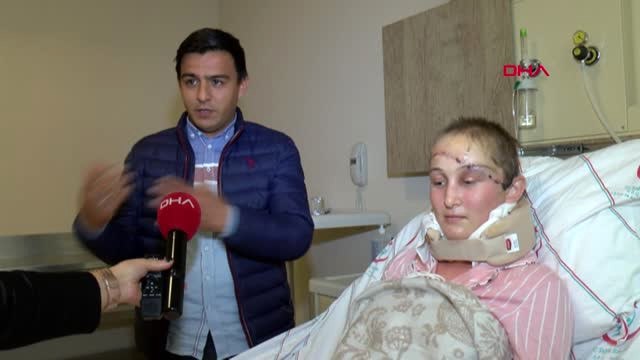 Antalya Pancar Makinesinde Kafa Derisi Kopan Binnaz, Kumandayı Bulup Canını Kurtardı