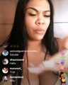 Chinese Kitty apologizes for bringing Trina's name up, regarding Meek Mill, in IG Live video, saying it wasn't intended to come up in that way