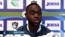 Avant GFC Ajaccio - HAC, interview d'Amos Youga